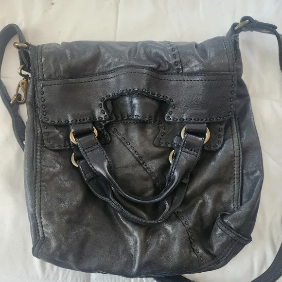 Lucky Brand Abbey Road Black Crossbody Bag - Picture 1 of 4